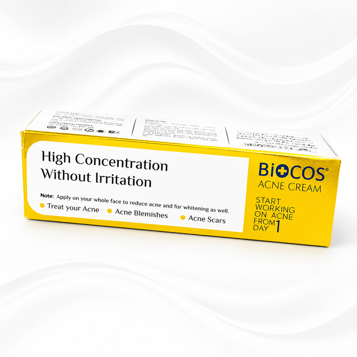 Biocos Help I Have Acne Spot Cream – Herbal Blemish Care with Neem, Aloe Vera, Glycolic Acid & Zinc Oxide - Skincare - Cherubim Aura