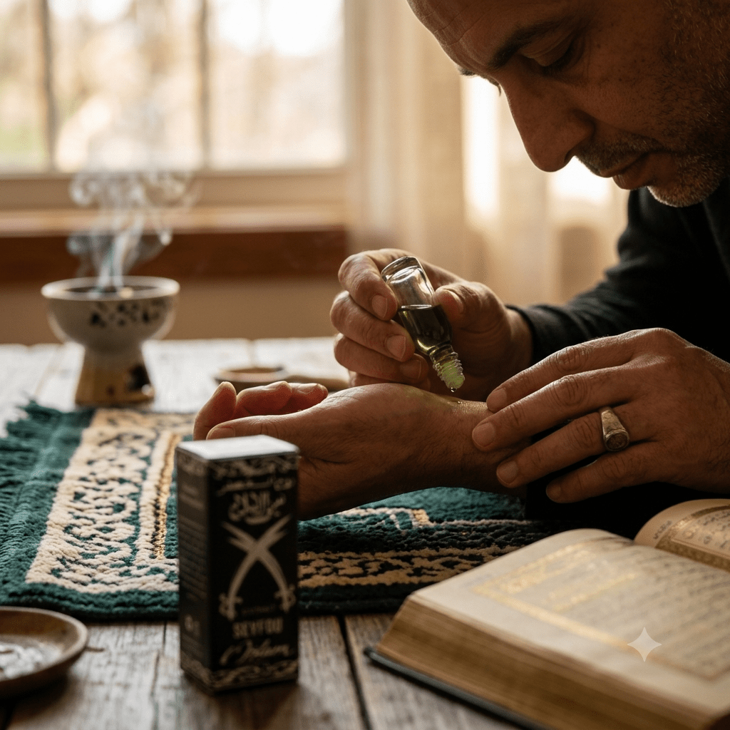 Seyfou L'Islam Spiritual Oil | Premium Concentrated Prayer & Devotional Oil | Aromatic Fragrance Oil - Perfume oil - Cherubim Aura
