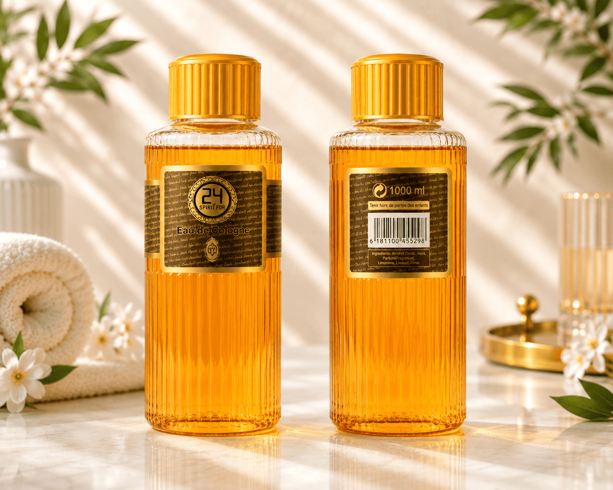 24 Spiritual Eau De Cologne | Premium Spiritual Perfume | Daily Blessing & Spiritual Wellness Cologne | 1000ml - Perfume - Cherubim Aura