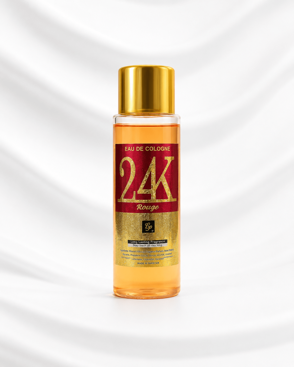 24K Rouge Eau De Cologne by Grace Paris – Luxury Floral, Fresh & Woody Spiritual Anointing Water for Confidence & Aura Refinement - Perfume - Cherubim Aura