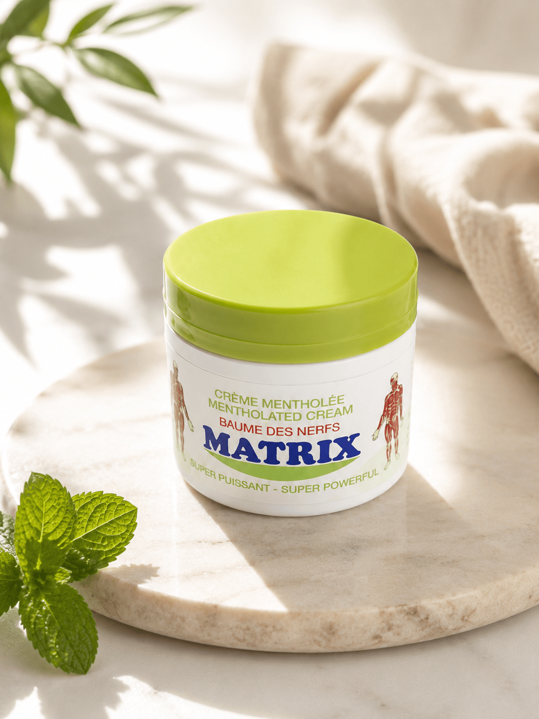 3x Matrix Mentholated Cream (Baume des Nerfs) – Super Powerful Pain Relief Balm Bundle - Massage Creams - Cherubim Aura