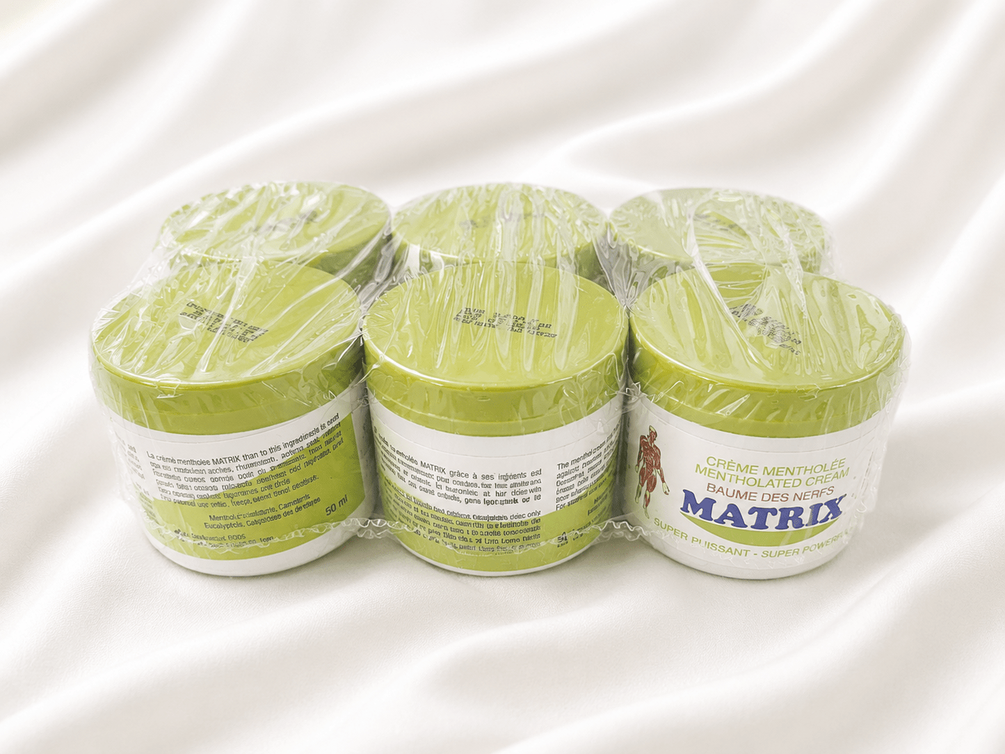 3x Matrix Mentholated Cream (Baume des Nerfs) – Super Powerful Pain Relief Balm Bundle - Massage Creams - Cherubim Aura