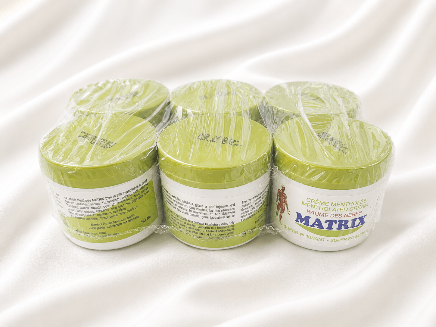 3x Matrix Mentholated Cream (Baume des Nerfs) – Super Powerful Pain Relief Balm Bundle - Massage Creams - Cherubim Aura