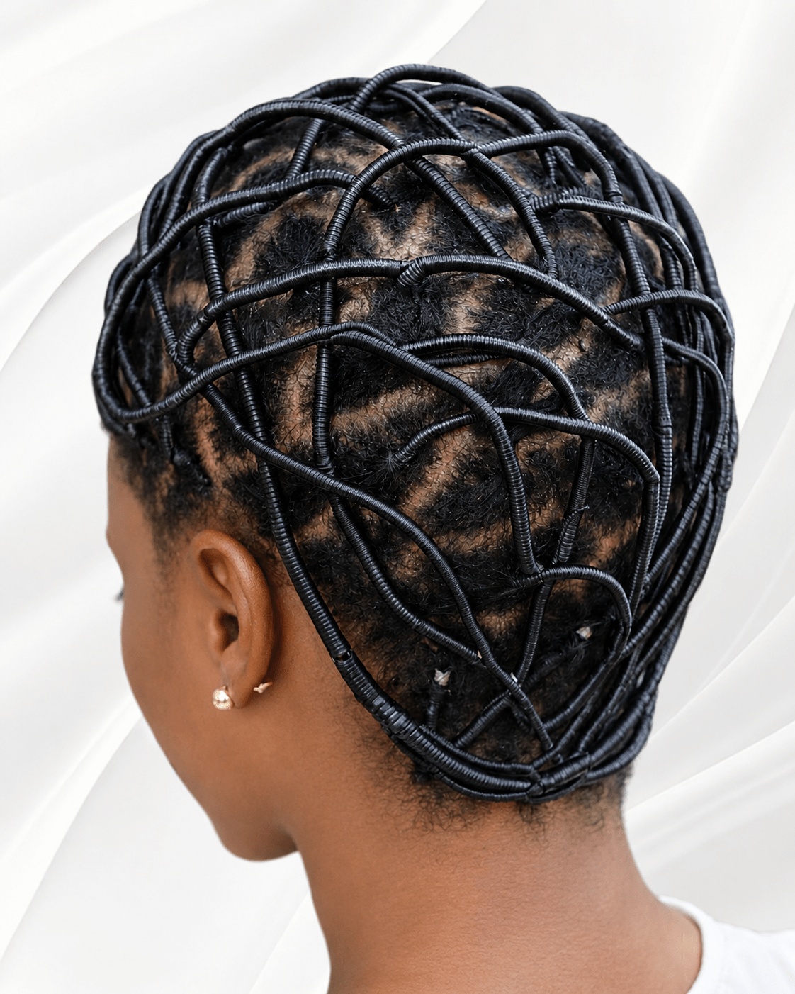 5PCS African Rubber Thread for Hair Threading – Traditional Afro Hair Stretching & Styling Cord - Hair Accessories - Cherubim Aura