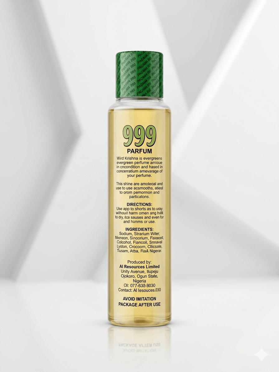 999 Spiritual Perfume Lord Krisna Evergreen Eau De Cologne - Long Lasting Spiritual Anointing Fragrance - Perfume - Cherubim Aura
