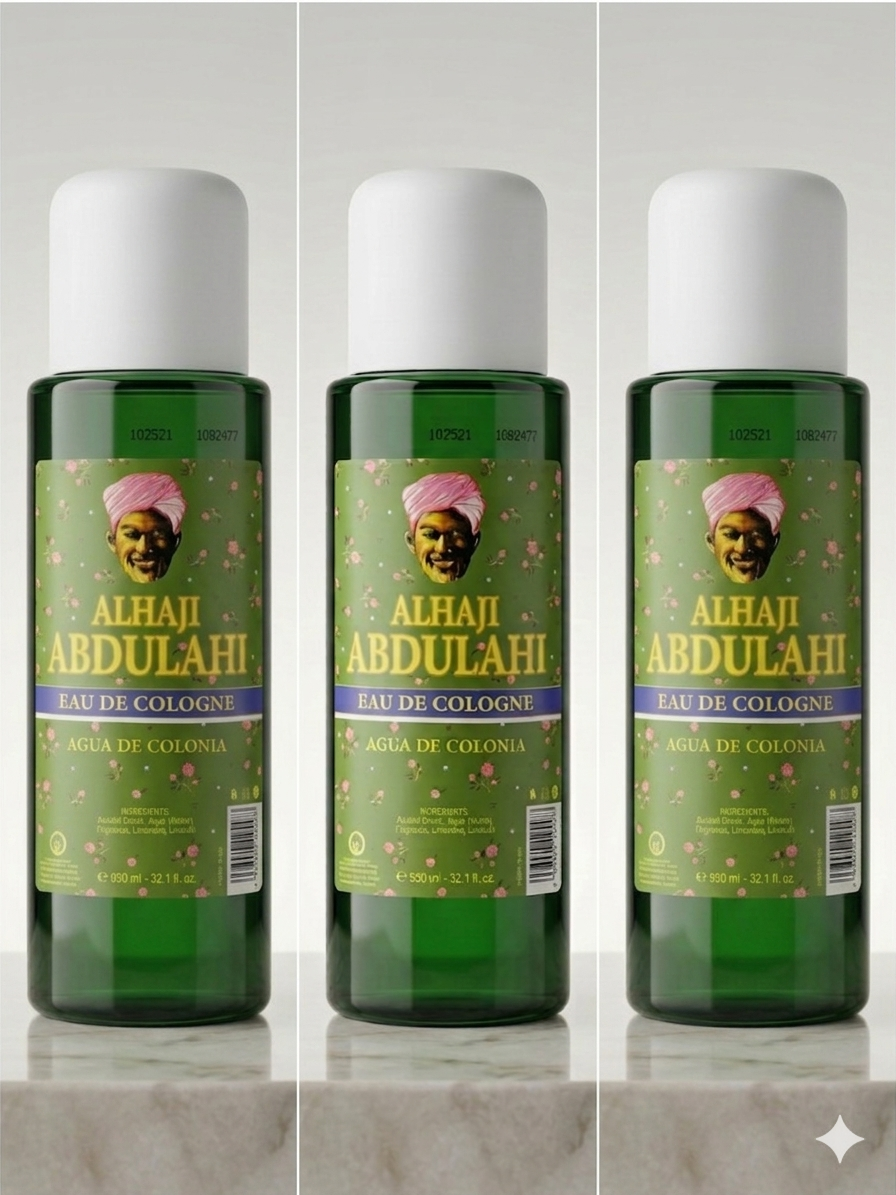 Alhaji Abdulahi Spiritual Perfume | Blessed Traditional Spiritual Cologne | Long-Lasting Prosperity & Daily Blessing Fragrance | 1000ml