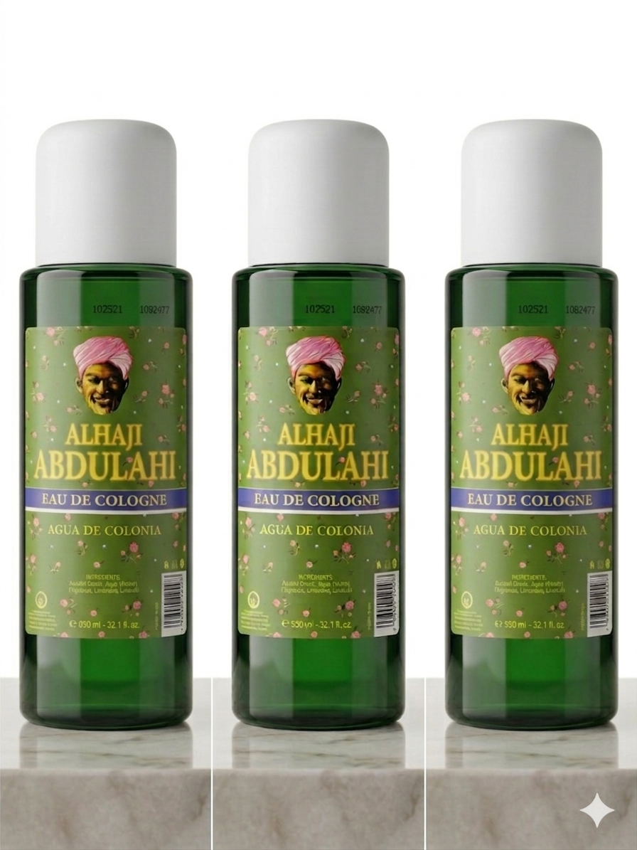 Alhaji Abdulahi Spiritual Perfume | Blessed Traditional Spiritual Cologne | Long-Lasting Prosperity & Daily Blessing Fragrance | 1000ml