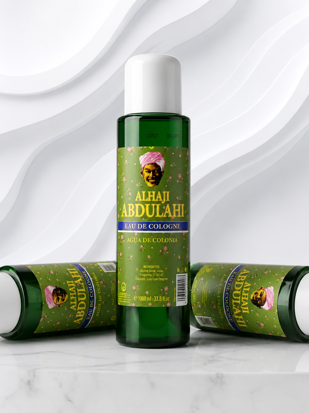 Alhaji Abdulahi Spiritual Perfume | Blessed Traditional Spiritual Cologne | Long-Lasting Prosperity & Daily Blessing Fragrance | 1000ml