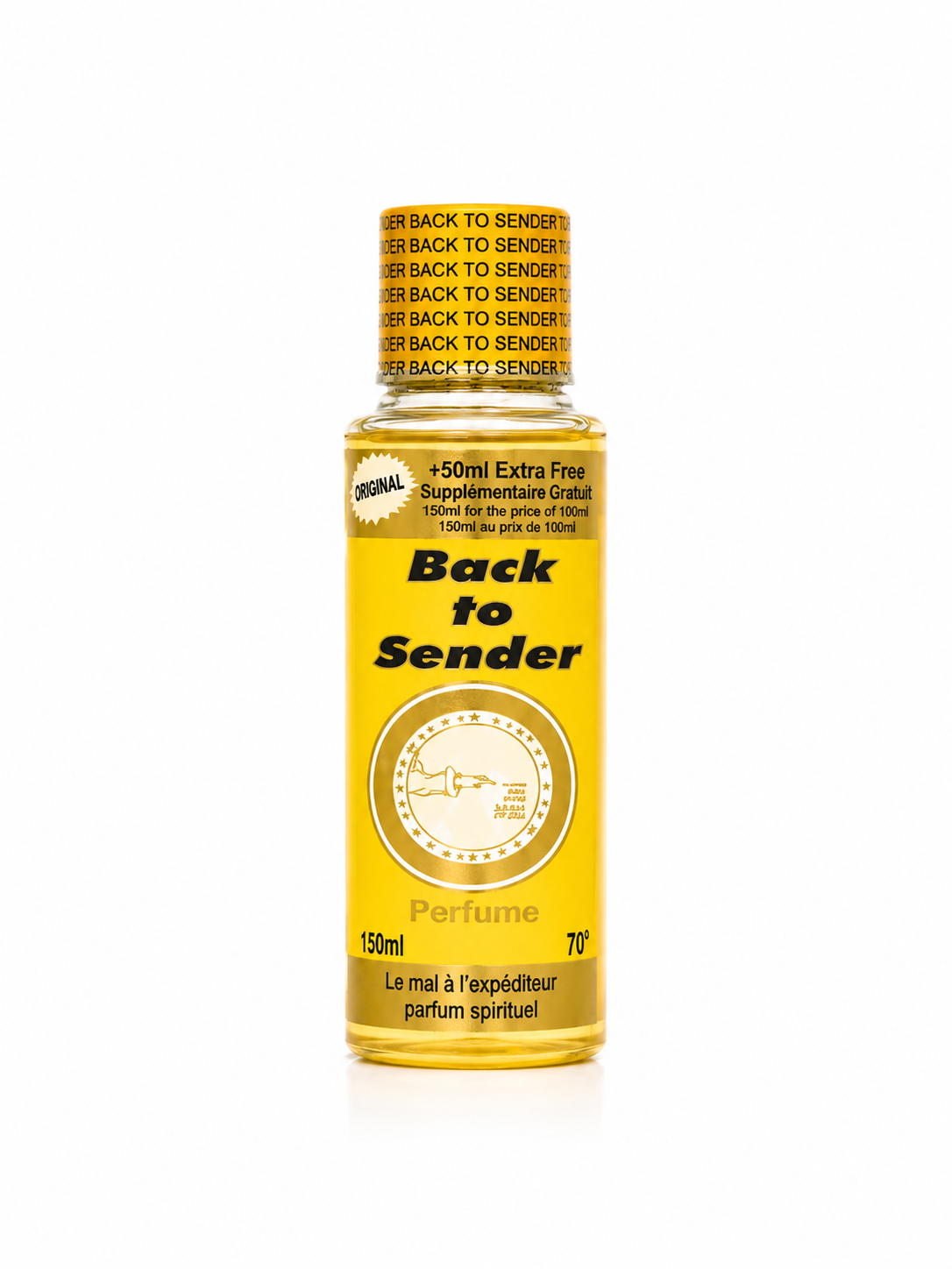 Back to Sender Spiritual Perfume | Long-Lasting Reversing Protection Fragrance | 500ml, 250ml & 150ml