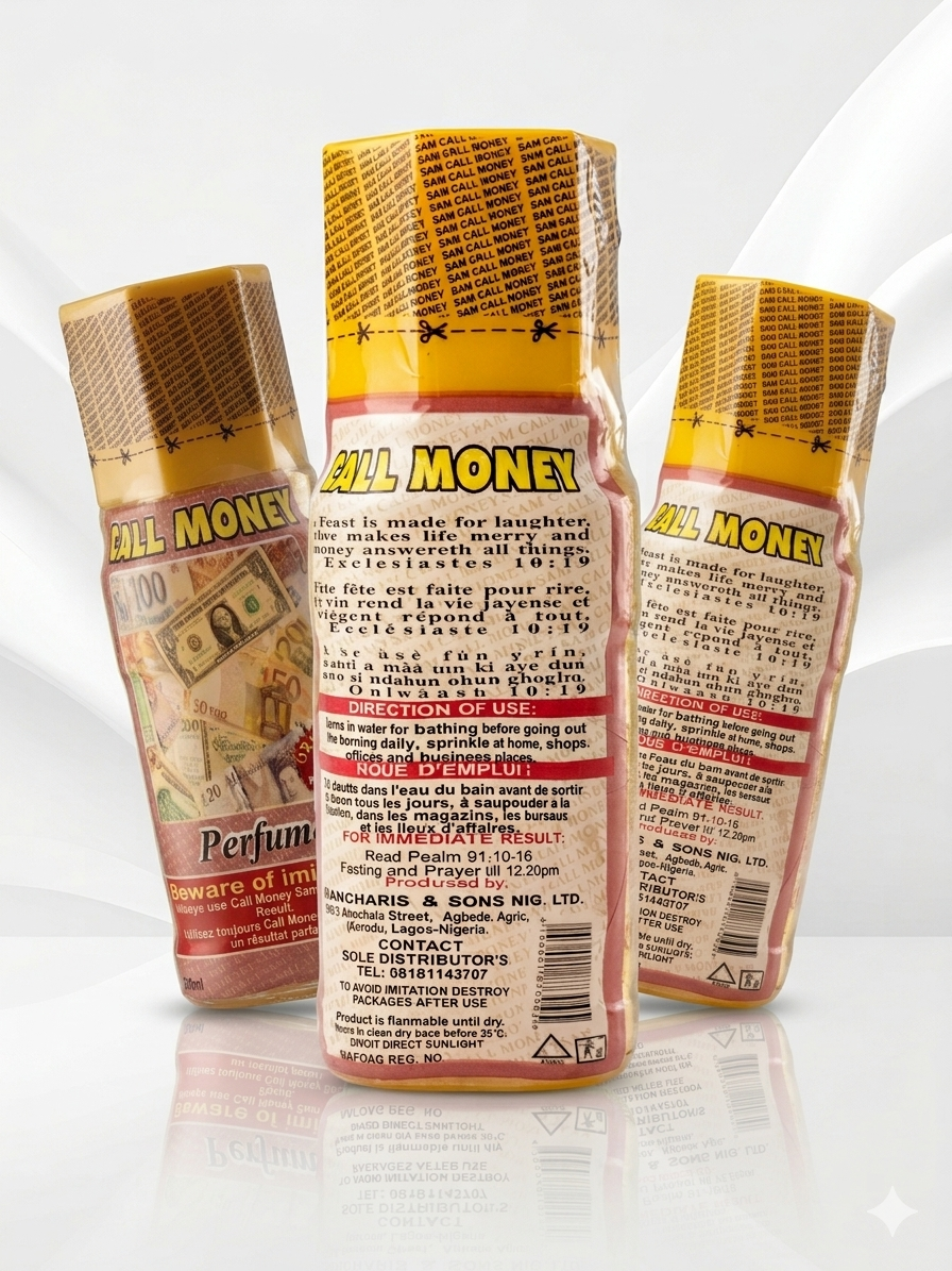 Call Money Perfume 150ml – Traditional Prosperity & Confidence Fragrance