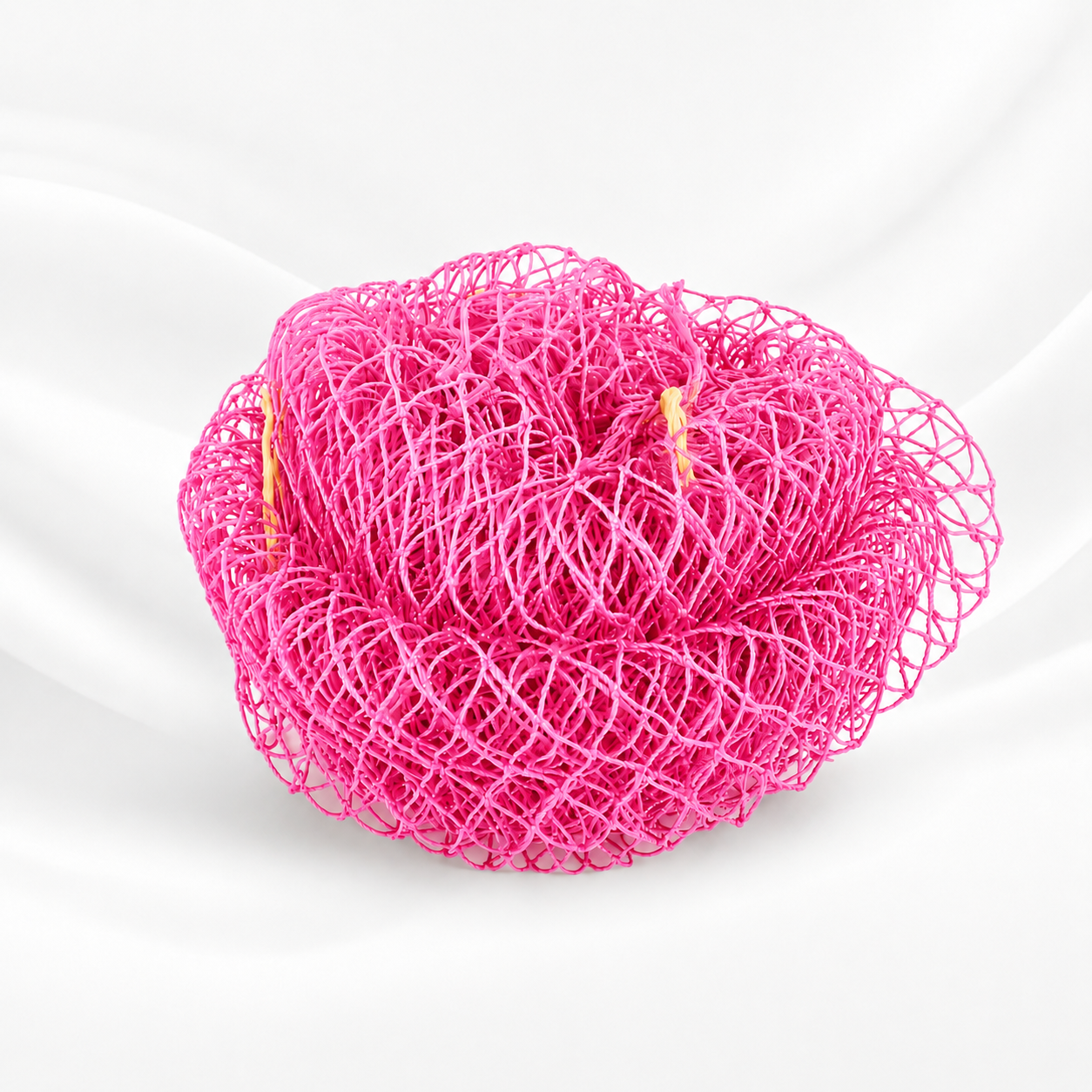 African Exfoliating Bath Net Sponge – Long Stretch Body Scrubber Shower Washcloth – Random  Colours