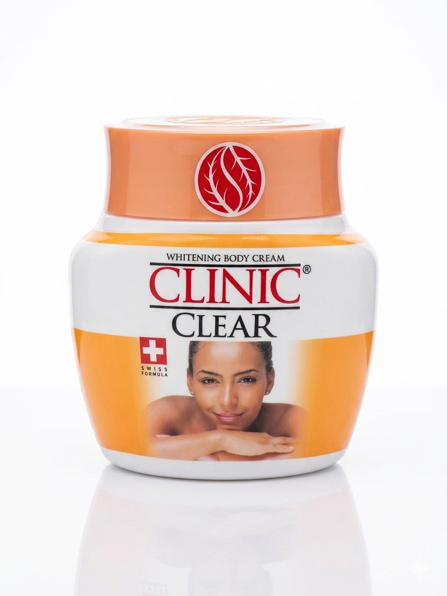 Clinic Clear Whitening Cream 330g - Brightening Body Lotion