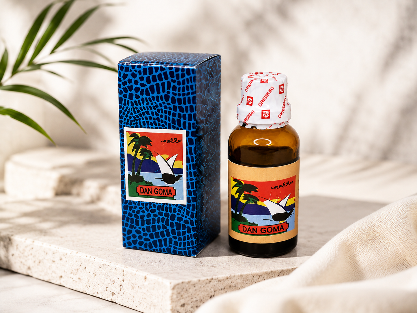 Original Dan Goma African Perfume Oil 30ml - Spiritual Fragrance for Luck & Protection