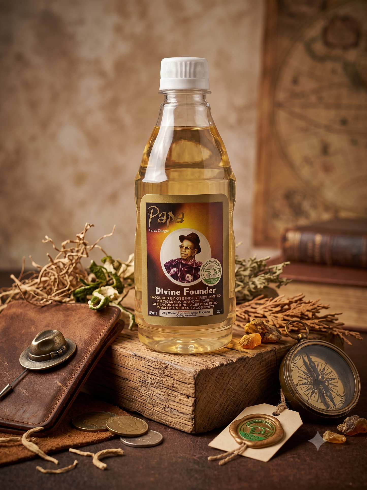 Papa Divine Founder Eau de Cologne | Premium Refreshing Fragrance | 300ml