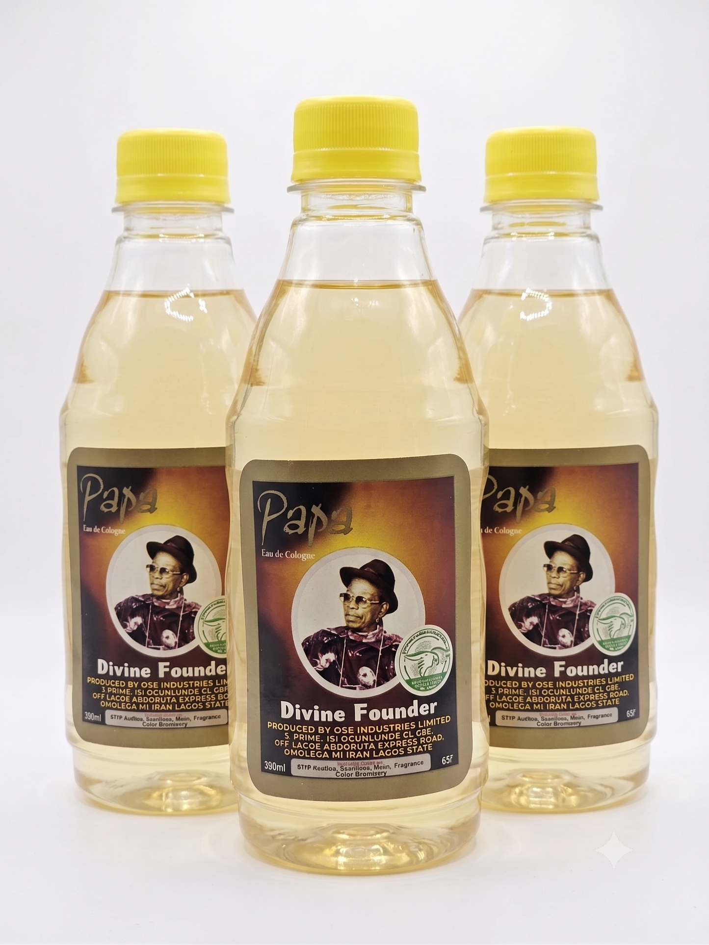Papa Divine Founder Eau de Cologne | Premium Refreshing Fragrance | 300ml
