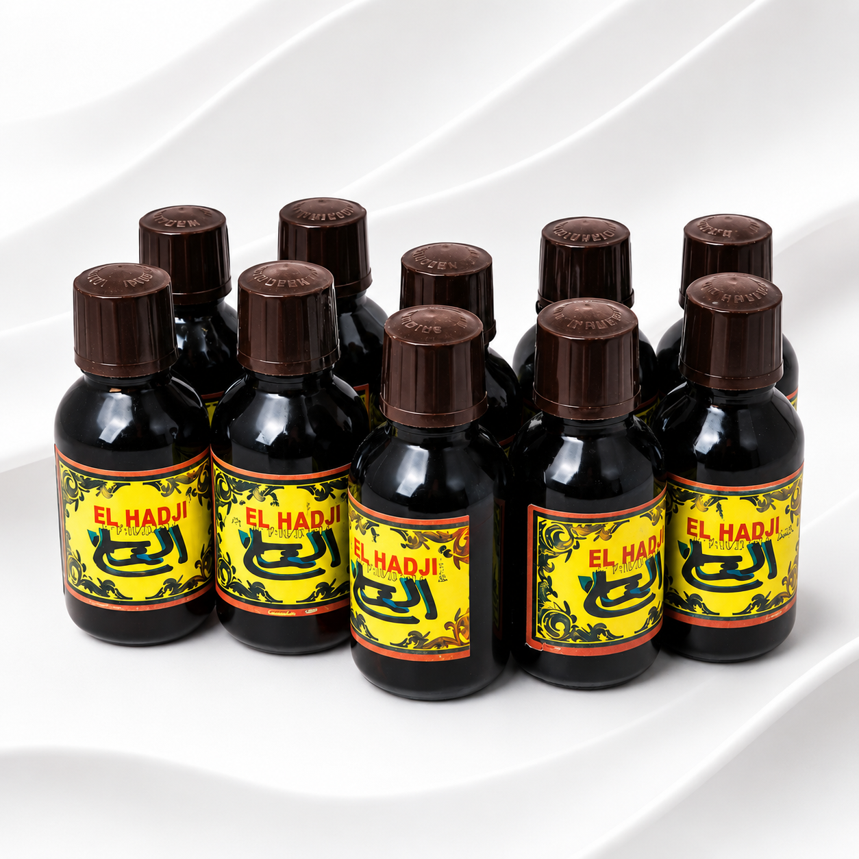 El Hadji Spiritual Oil Perfume 30ml – Alcohol-Free Concentrated Aura Perfume