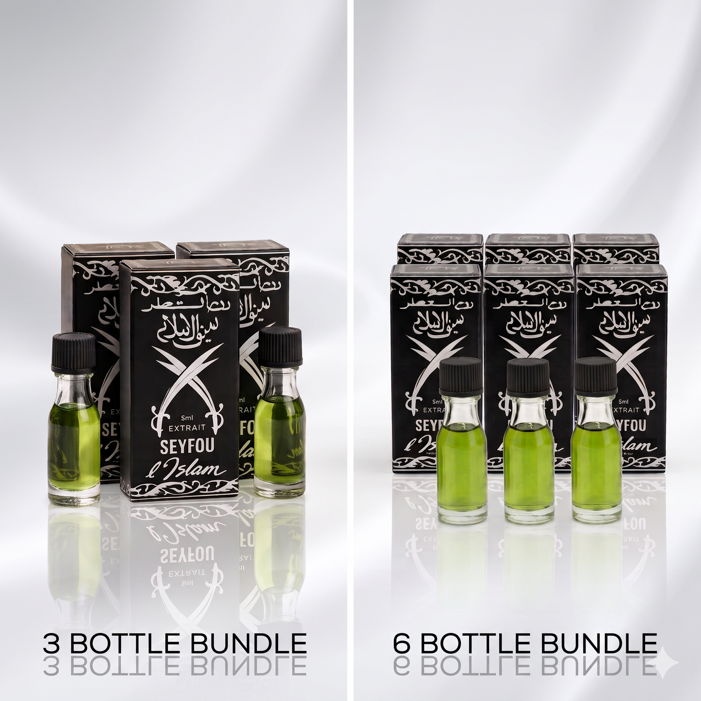 Seyfou L'Islam Spiritual Oil | Premium Concentrated Prayer & Devotional Oil | Aromatic Fragrance Oil