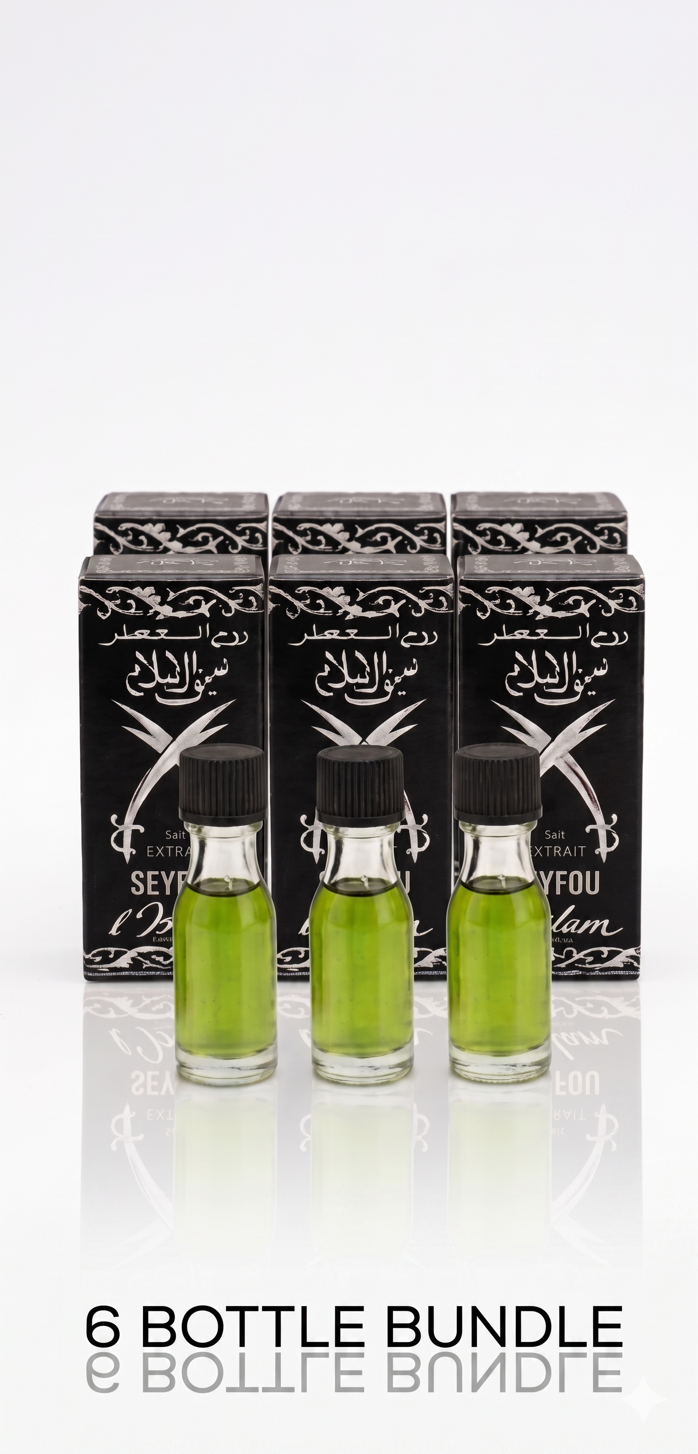Seyfou L'Islam Spiritual Oil | Premium Concentrated Prayer & Devotional Oil | Aromatic Fragrance Oil