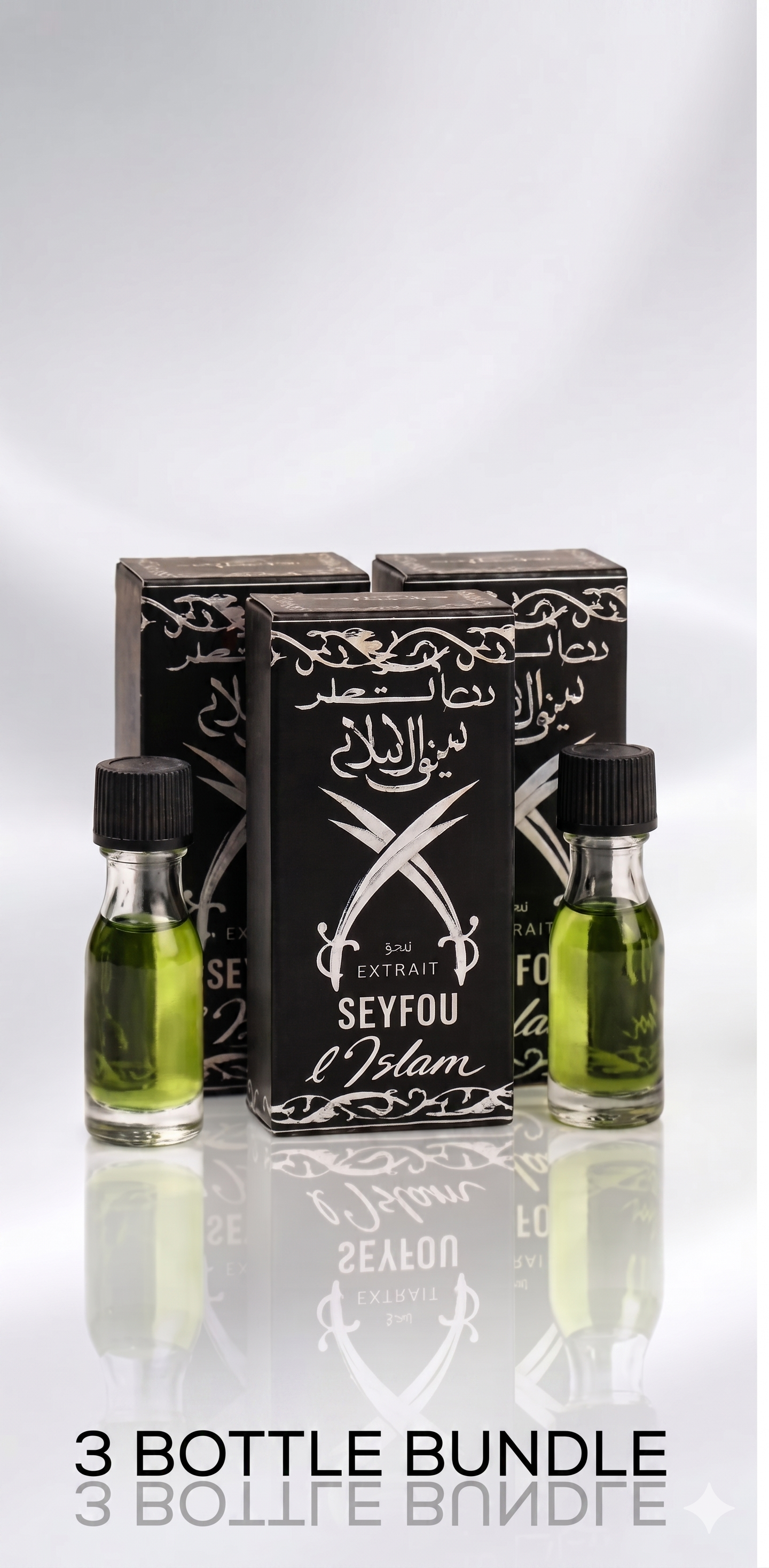 Seyfou L'Islam Spiritual Oil | Premium Concentrated Prayer & Devotional Oil | Aromatic Fragrance Oil