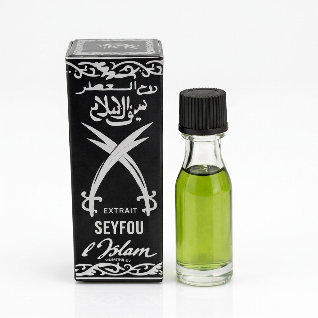 Seyfou L'Islam Spiritual Oil | Premium Concentrated Prayer & Devotional Oil | Aromatic Fragrance Oil