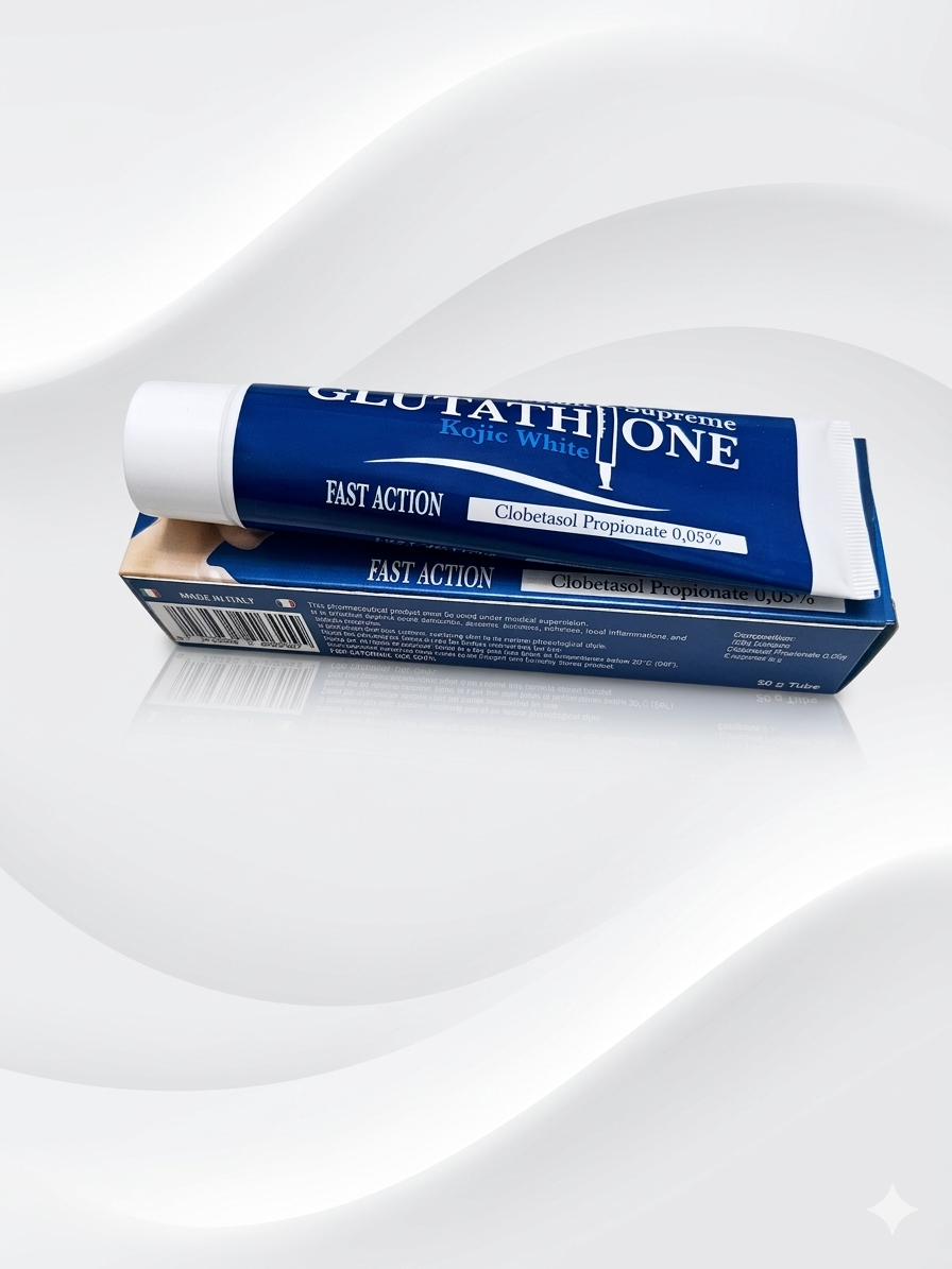 Glutathione Cream Supreme Vitamin A+C – Fast Action Nourishing Skin Cream 50g