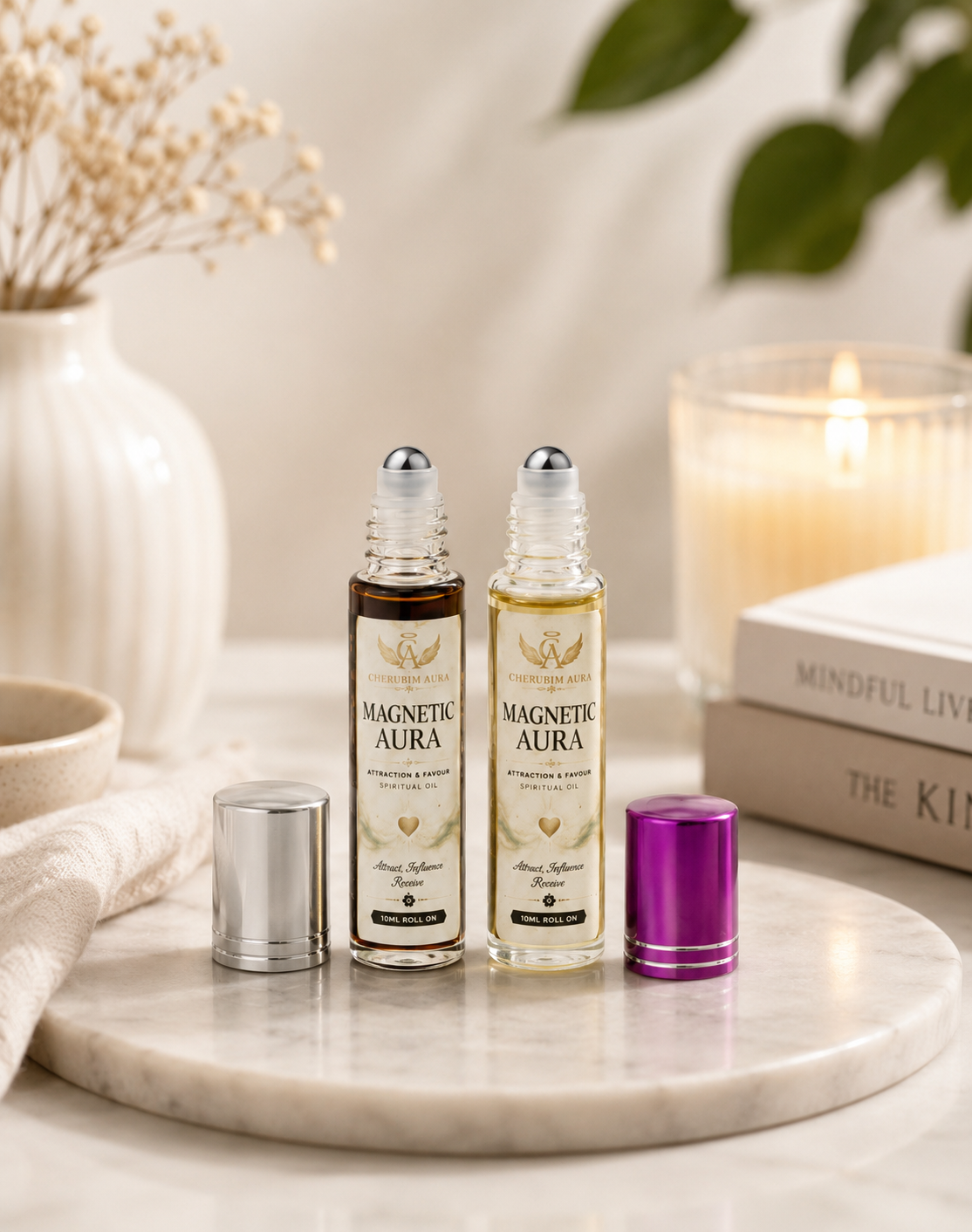 Magnetic Aura Roll-On Spiritual Oil – Attraction & Favour Aura Oil