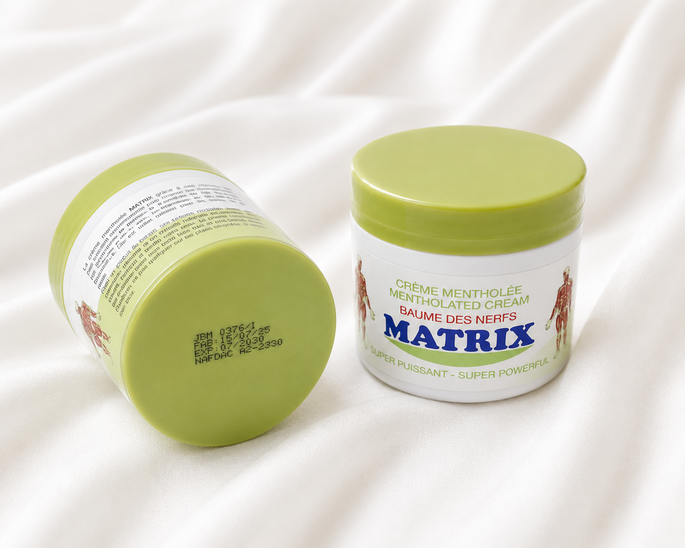 3x Matrix Mentholated Cream (Baume des Nerfs) – Super Powerful Pain Relief Balm Bundle