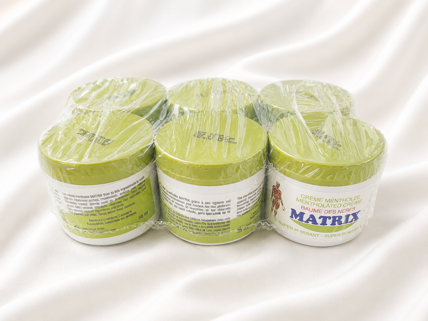 3x Matrix Mentholated Cream (Baume des Nerfs) – Super Powerful Pain Relief Balm Bundle