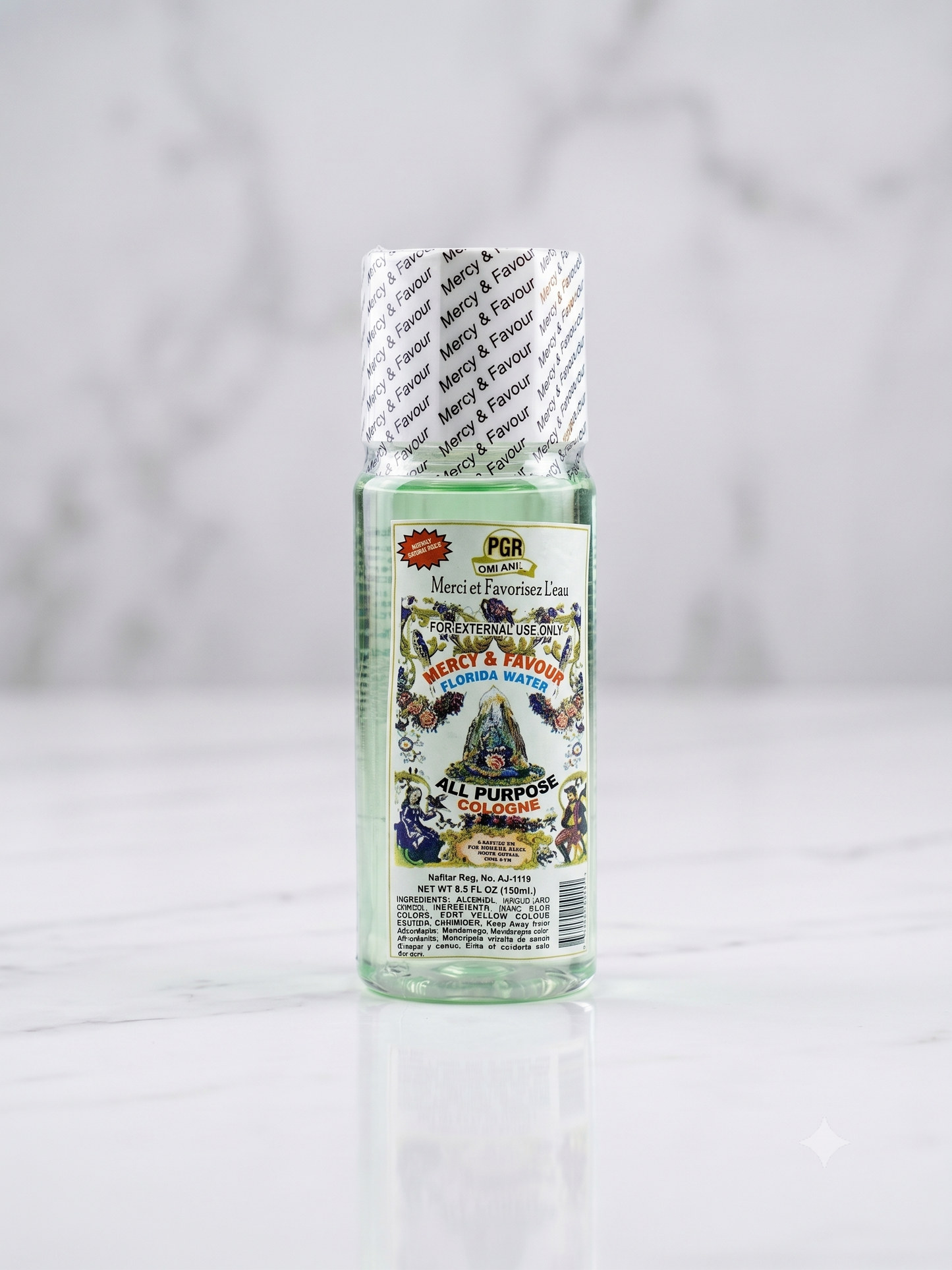 Mercy & Favour Florida Water All Purpose Cologne | Spiritual Cleansing & Refreshing Cologne | 250ml & 150ml