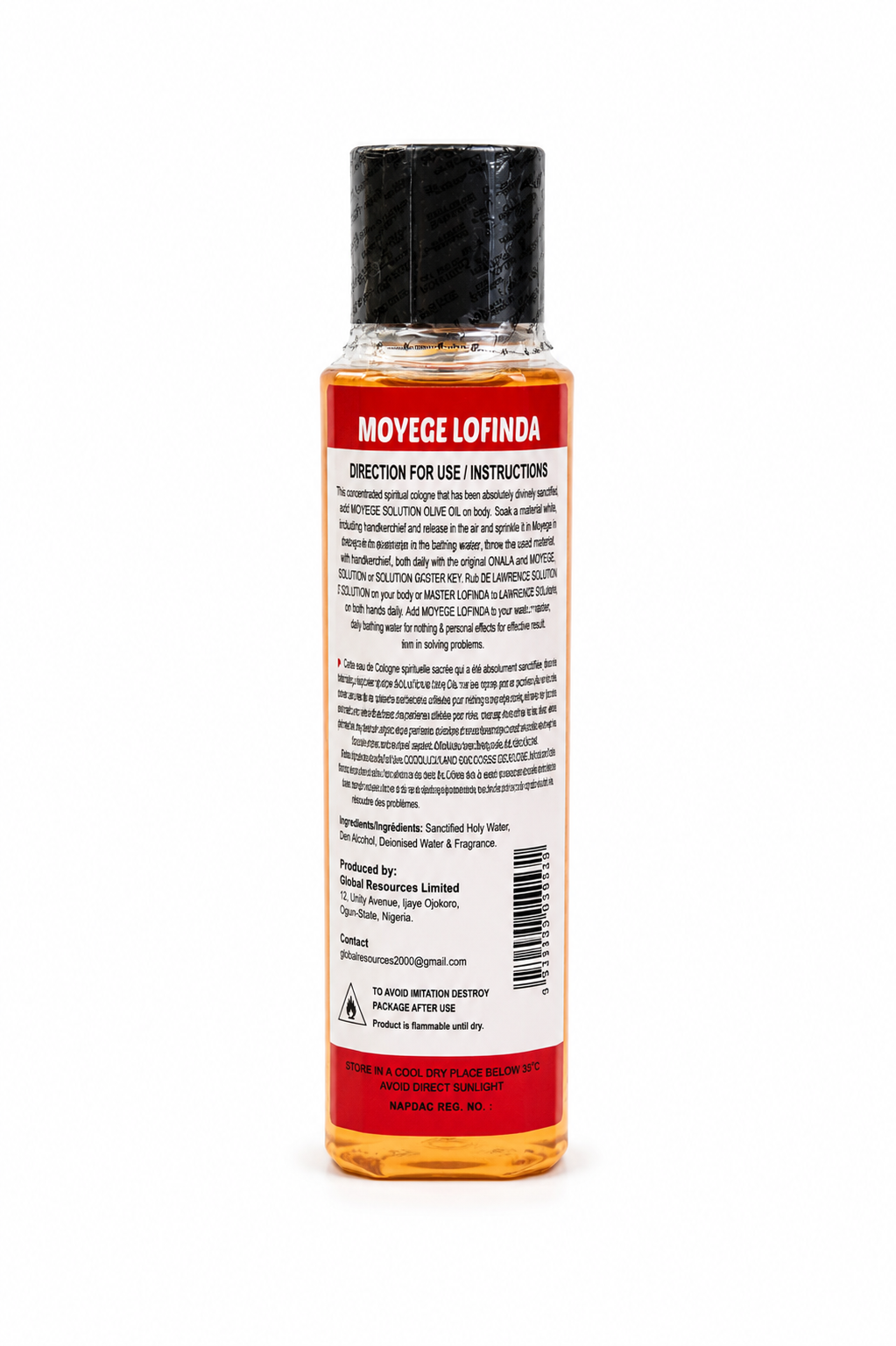 Moyege Lofinda Spiritual Perfume – Sacred Fragrance for Protection, Luck, and Positivity
