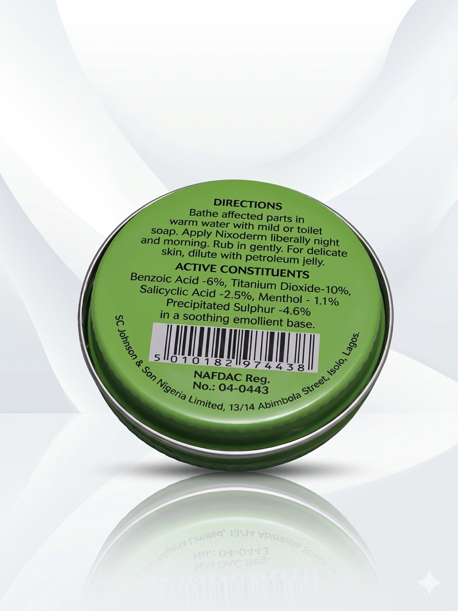Nixoderm Skin Problems Treatment | Medicated Ointment 17.7g & Cream 15g | Skin Care