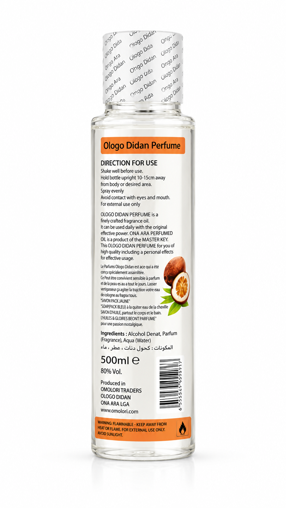 Ona Ara Ologo Didan Spiritual Perfume | Sacred Fragrance for Meditation & Prayer