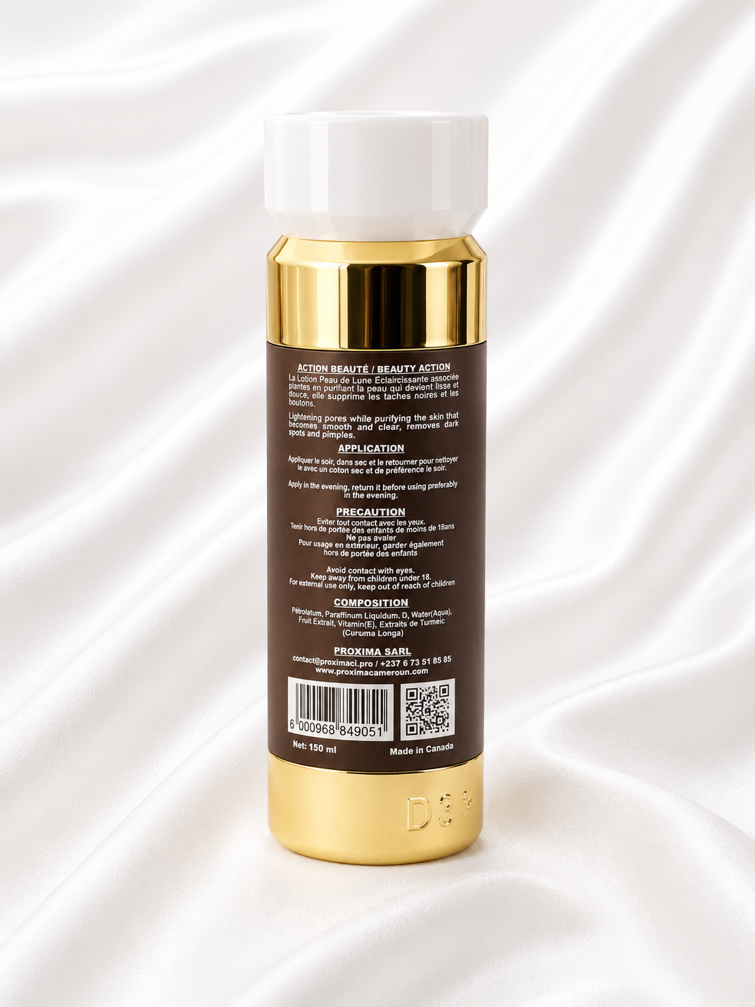 Peau De Lune Florale Plus Lotion – Gentle Brightening Lotion 150ml