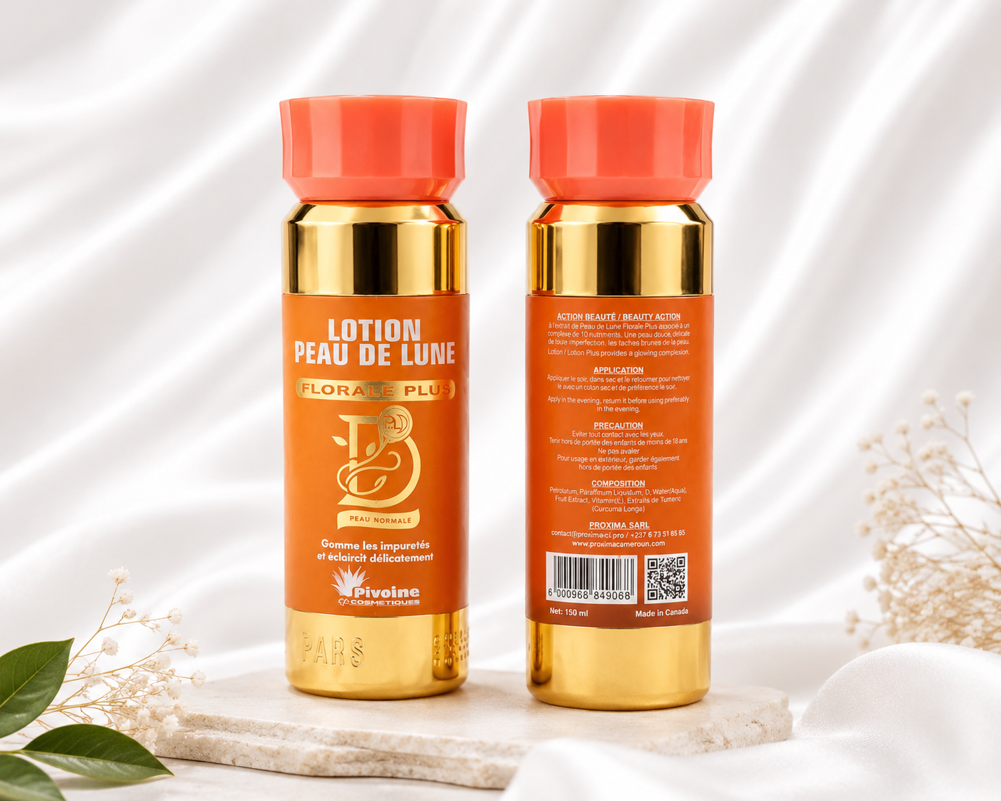 Peau De Lune Florale Plus Lotion – Gentle Brightening Lotion 150ml