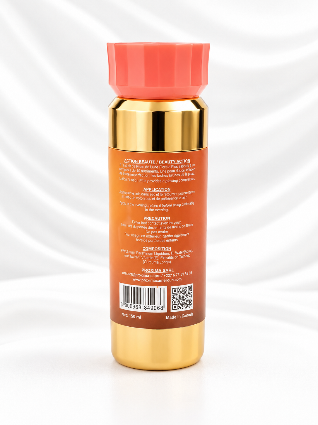 Peau De Lune Florale Plus Lotion – Gentle Brightening Lotion 150ml