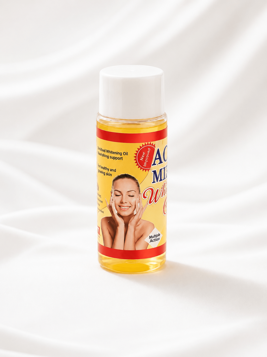 Action Miracle Whitening Oil & Cream Set with Alpha Arbutin & Glutathione - Body Lotion - Cherubim Aura