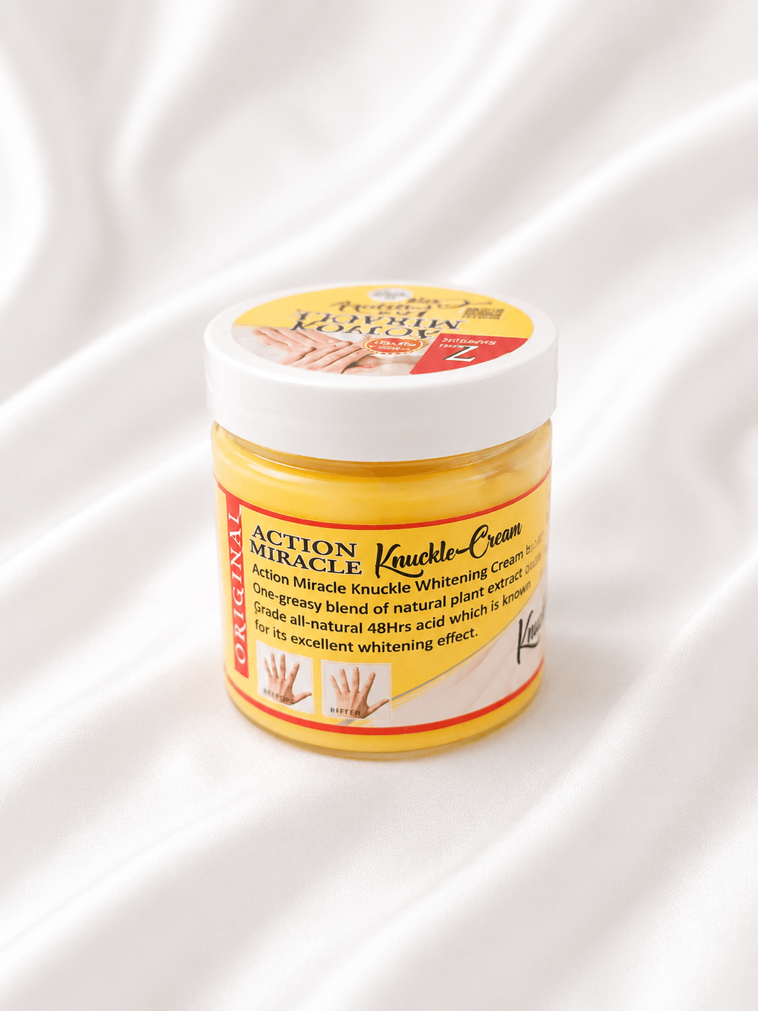 Action Miracle Whitening Oil & Cream Set with Alpha Arbutin & Glutathione - Body Lotion - Cherubim Aura