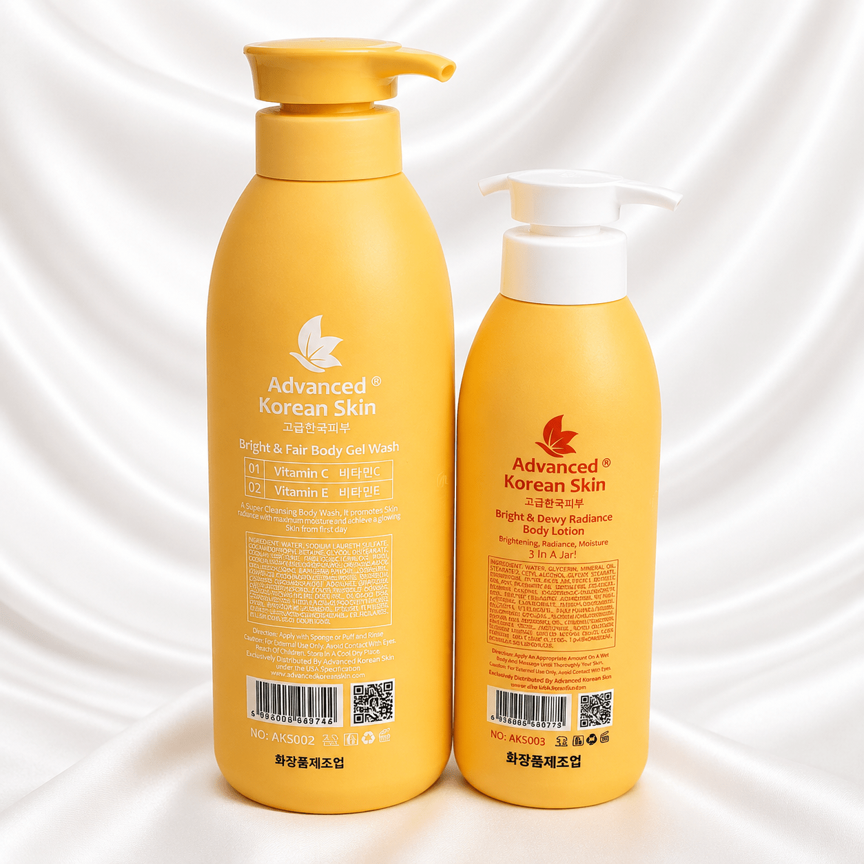 Advanced Korean Skin Collection | Korean-Inspired Face & Body Care | Body Wash, Body Lotion, Serum & Face Cream - Skincare - Cherubim Aura