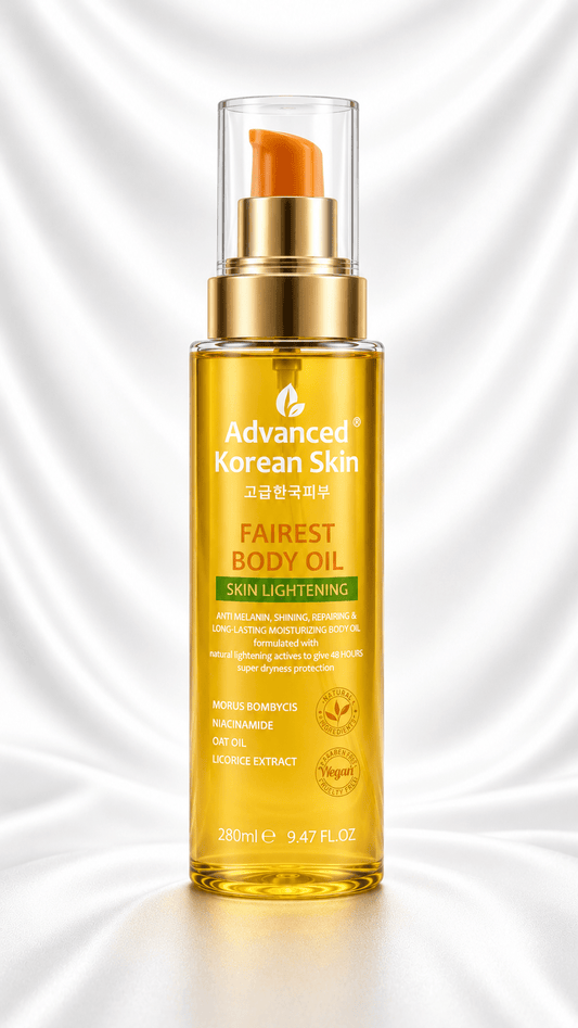 Advanced Korean Skin Fairest Body Oil with Niacinamide | Nourishing Moisturising Body Oil | 280ml - Skincare - Cherubim Aura