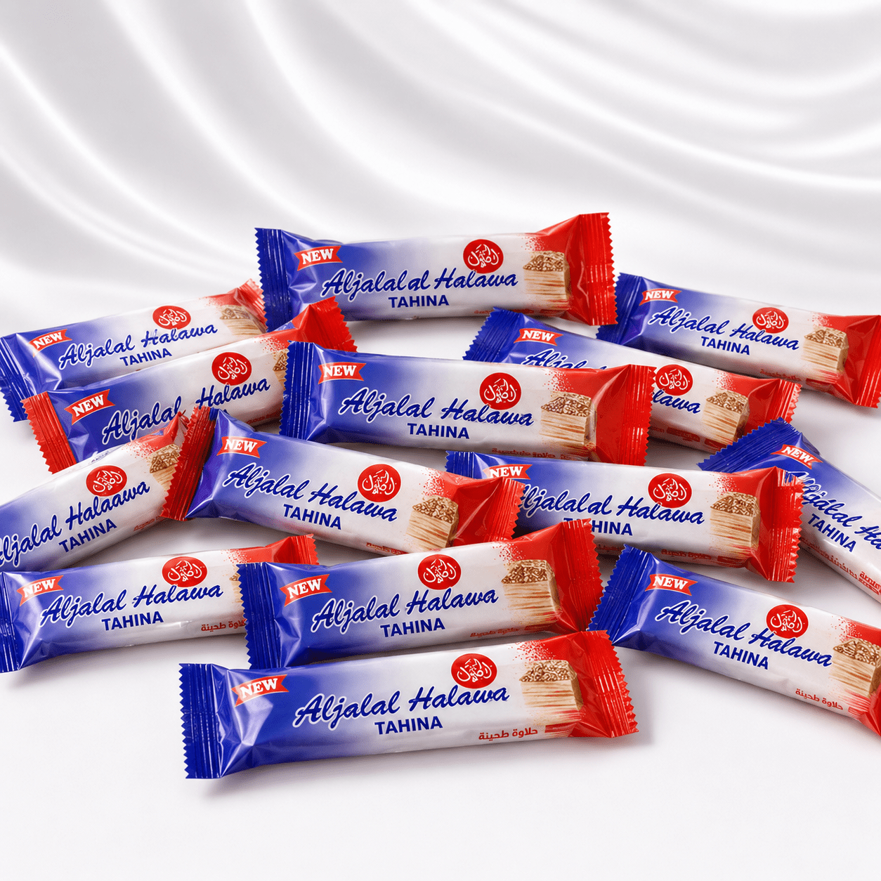 Al Jalal Halawa Tahina – Traditional Sesame Halva Sweet Treat – Adult Intimacy Biscuits - 5 Sackets - Adult Intimacy product - Cherubim Aura