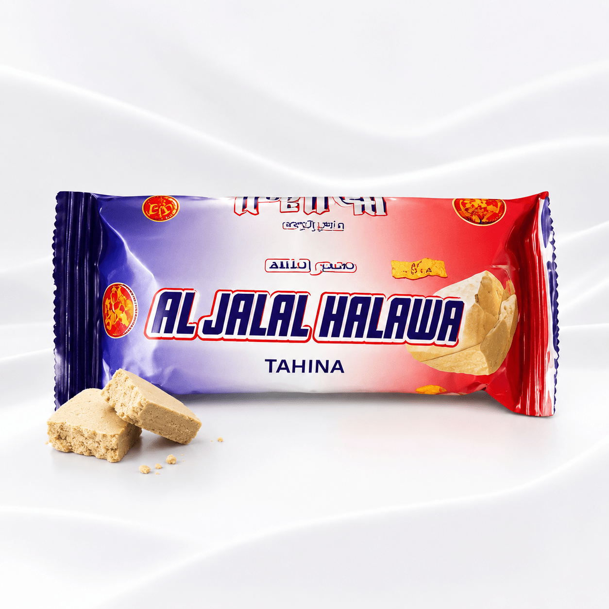 Al Jalal Halawa Tahina – Traditional Sesame Halva Sweet Treat – Adult Intimacy Biscuits - 5 Sackets - Adult Intimacy product - Cherubim Aura