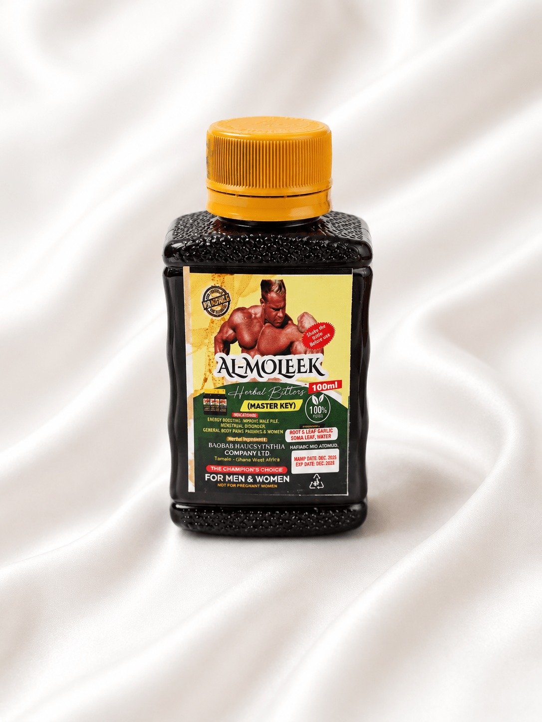 Al-Mojeek Herbal Bitters 100ml × 6 Bottles – Traditional Herbal Tonic for Men & Women - Herbal Wellness - Cherubim Aura
