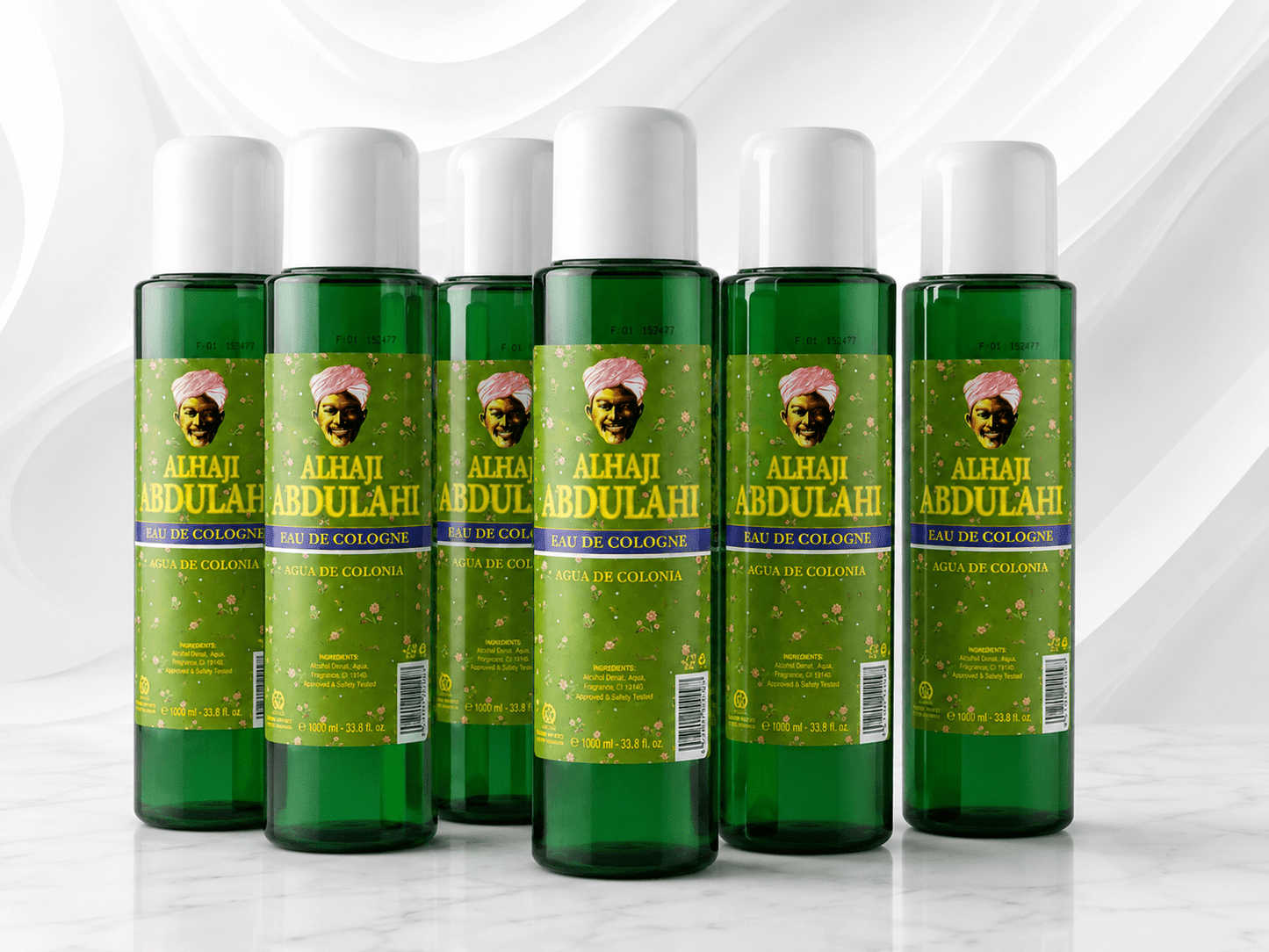 Alhaji Abdulahi Spiritual Perfume | Blessed Traditional Spiritual Cologne | Long-Lasting Prosperity & Daily Blessing Fragrance | 1000ml - Perfume - Cherubim Aura