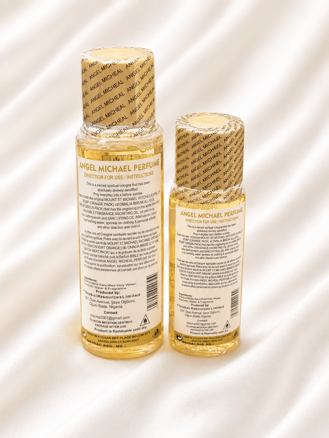 Angel Michael Spiritual Perfume | Blessed & Initialized Protection Fragrance | Long-Lasting Spiritual Perfume | 250ml & 150ml - Perfume - Cherubim Aura