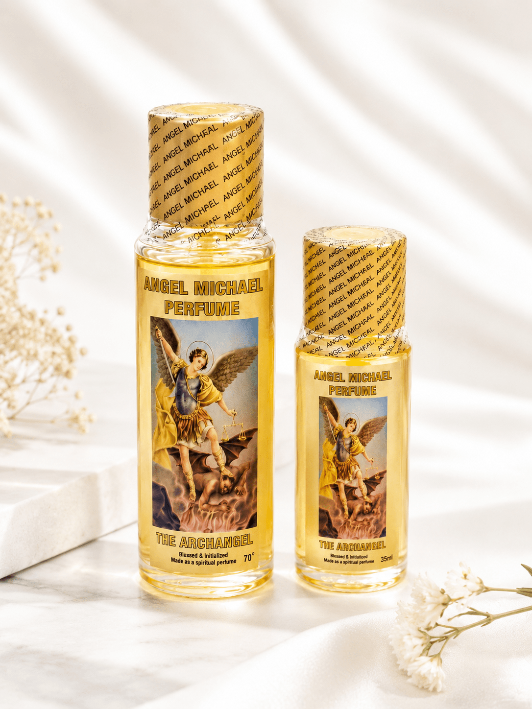 Angel Michael Spiritual Perfume | Blessed & Initialized Protection Fragrance | Long-Lasting Spiritual Perfume | 250ml & 150ml - Perfume - Cherubim Aura