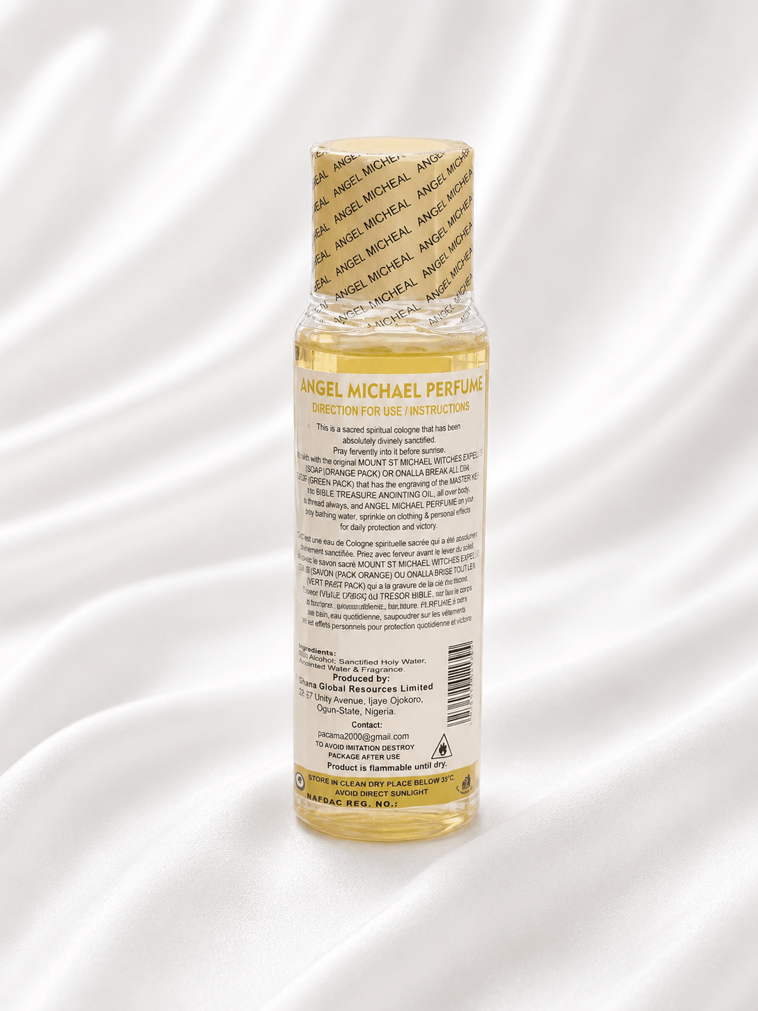 Angel Michael Spiritual Perfume | Blessed & Initialized Protection Fragrance | Long-Lasting Spiritual Perfume | 250ml & 150ml - Perfume - Cherubim Aura