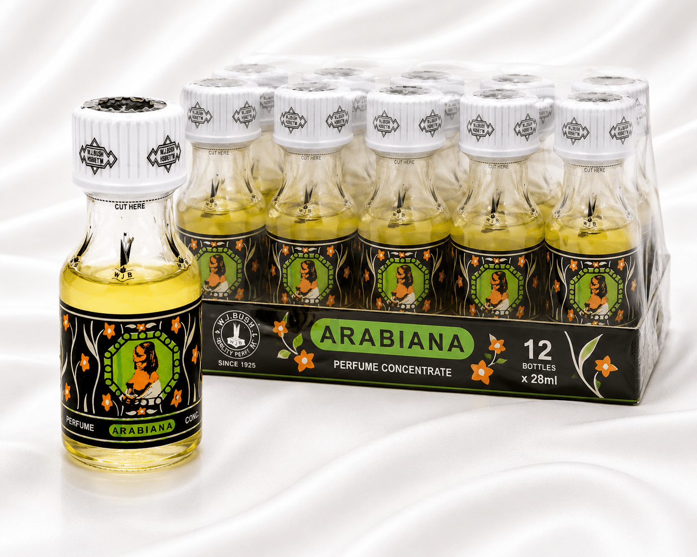 Arabiana Spiritual Perfume Oil – Attraction, Favour, Protection & Aura Cleansing Oil - Spiritual Oil - Cherubim Aura