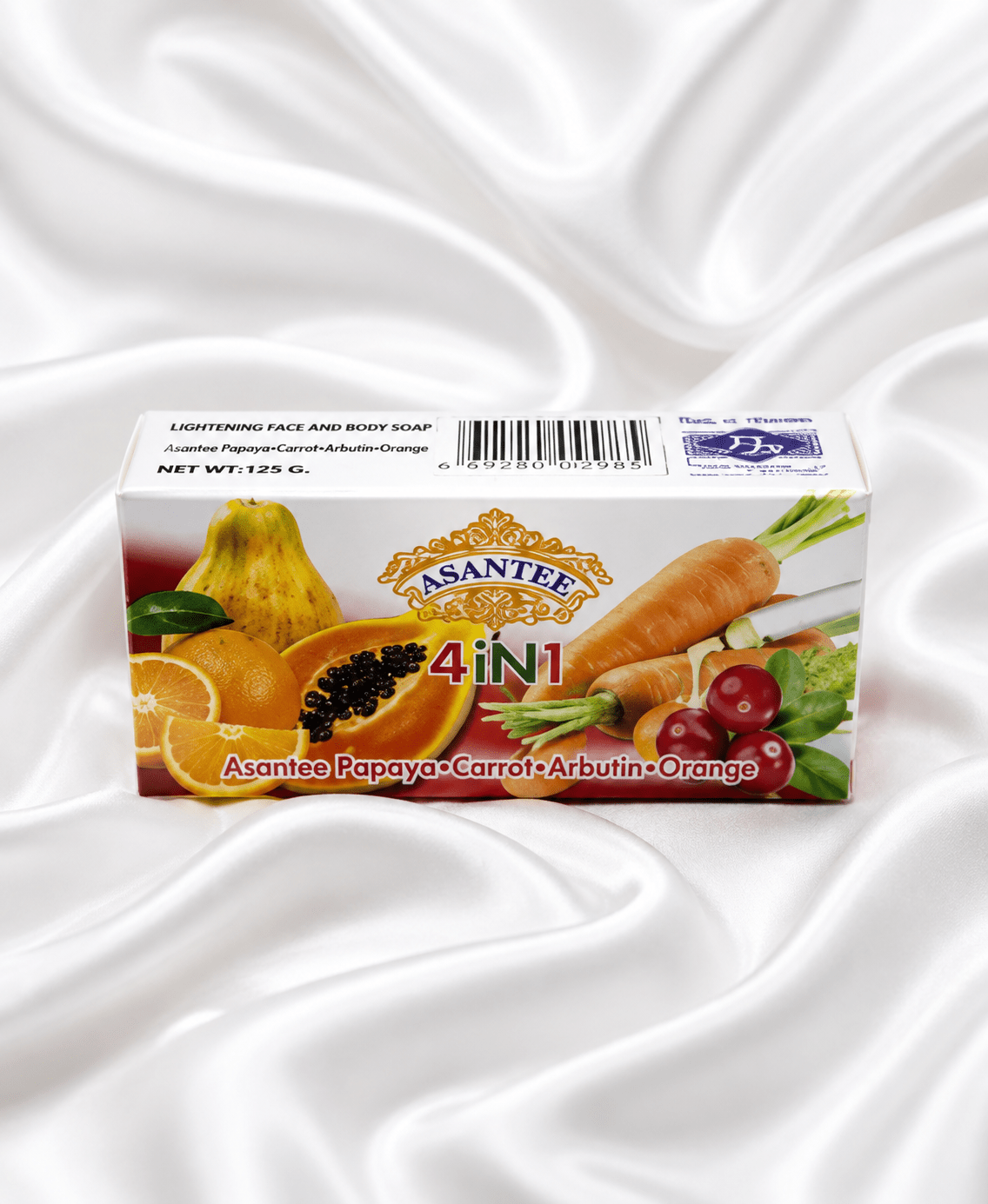 Asantee Herbal Brightening Soap – Papaya, Carrot, Honey & Arbutin Face & Body Cleansing Bar – 4 Variants - Skincare - Cherubim Aura