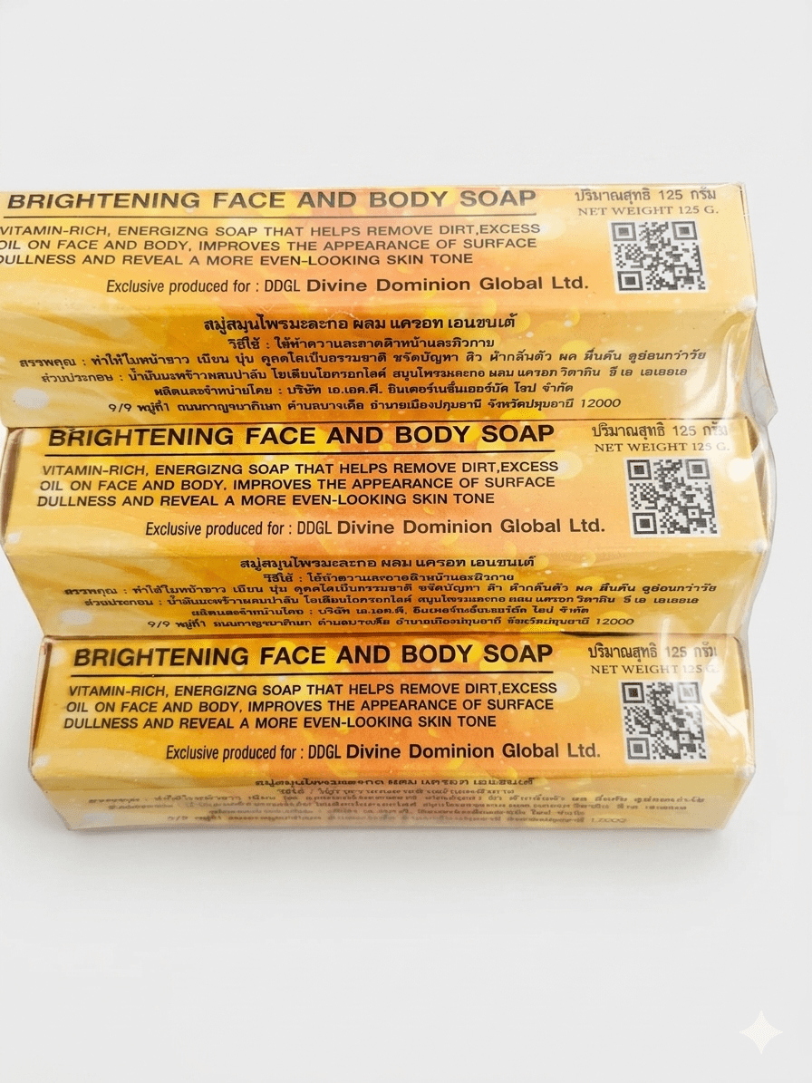 Asantee Herbal Brightening Soap – Papaya, Carrot, Honey & Arbutin Face & Body Cleansing Bar – 4 Variants - Skincare - Cherubim Aura
