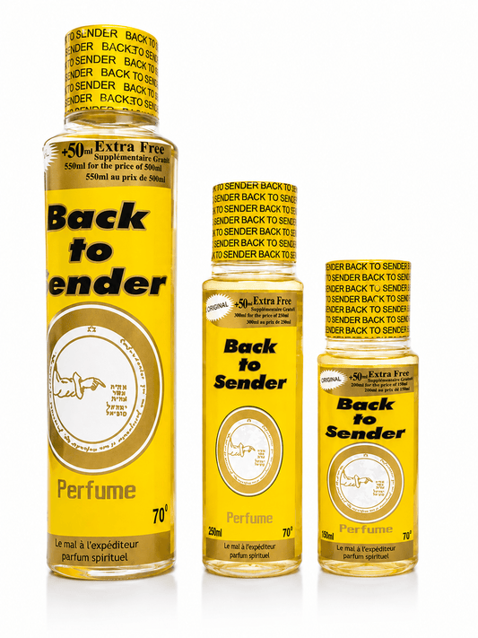 Back to Sender Spiritual Perfume | Long-Lasting Reversing Protection Fragrance | 500ml, 250ml & 150ml - Perfume - Cherubim Aura